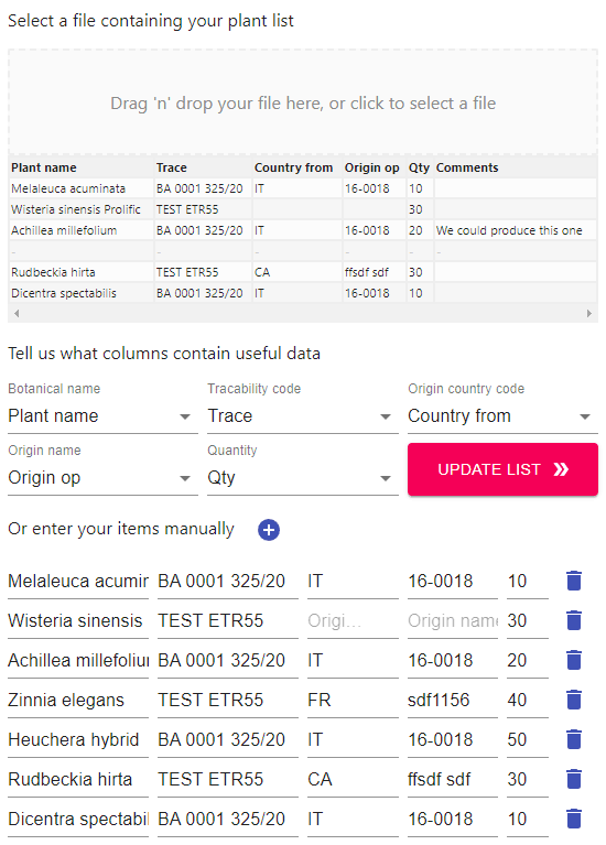 Make plant passports easy on Print Plant Pass